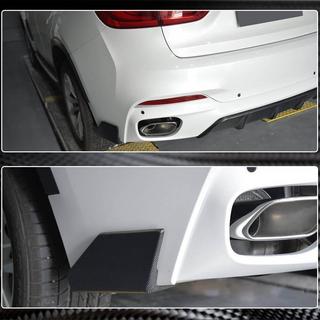 Aizmugurējā bampera uzlikas Flap (M-Sport, karbons) BMW X6 F16 2014–2019 foto 4