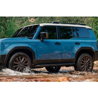 Melni OEM jumta reliņi (alumīnijs) Toyota Land Cruiser Prado 250 2023– foto 4