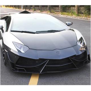 Priekšējā bampera lūpas uzlikas (oglekļa šķiedra) Lamborghini Aventador 2011–2022 foto 2