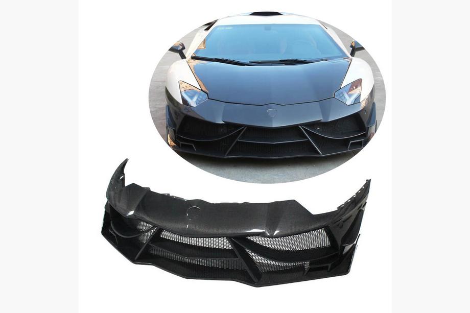 Lamborghini Aventador 2011–2022 Priekšējā bampera lūpas uzlikas (oglekļa šķiedra) Image