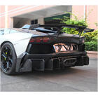 Lamborghini Aventador 2011–2022 Aizmugurējā bampera uzlika (karbons) foto 2