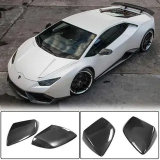 Oglekļa šķiedras spoguļu uzlikas (Carbon) Lamborghini Huracan 2014– foto 1