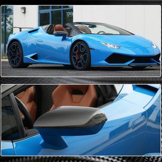 Oglekļa šķiedras spoguļu uzlikas (Carbon) Lamborghini Huracan 2014– foto 4