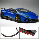 Lamborghini Huracan 2014– Priekšējā bampera lūpa (lip) Lip V2 (oglekļa šķiedra) foto 1