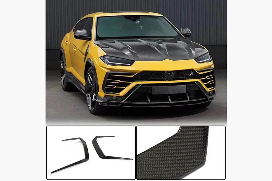 Lamborghini Urus 2018– Priekšējā bampera uzlikas Flap (sausais karbons) Image