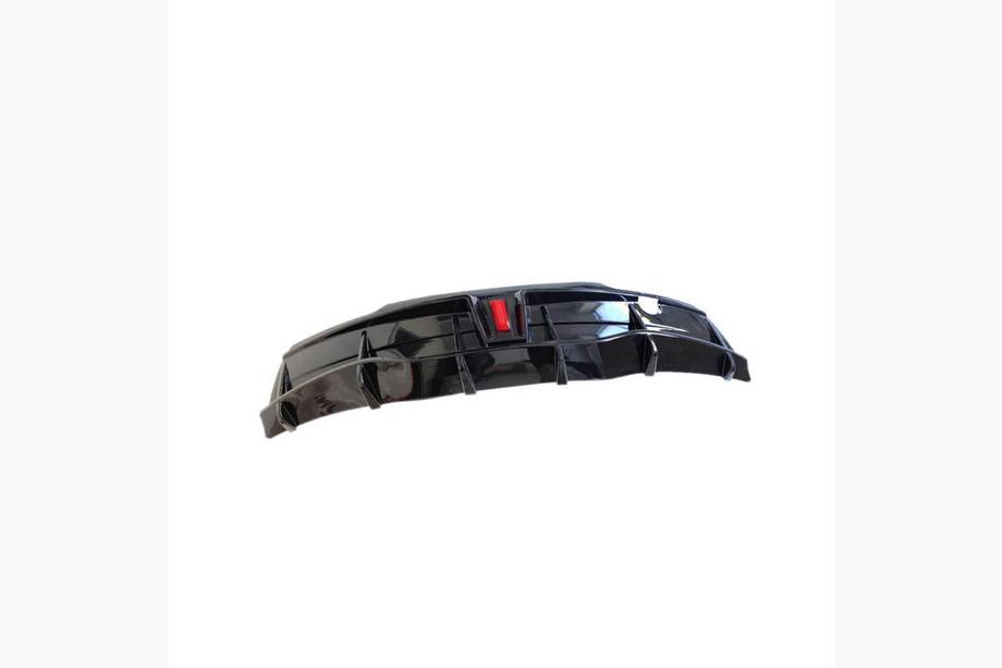 Tesla Model S 2012– Aizmugurējā bufera difuzors ABS V1 (2020-2024) Foto 3