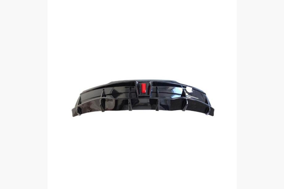 Tesla Model S 2012– Aizmugurējā bufera difuzors ABS V1 (2020-2024) Foto 4