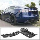 Tesla Model S 2012– Aizmugurējā bampera difuzors V2 (2012-2016, karbon) foto 2