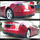 Tesla Model S 2012– Aizmugurējā bampera difuzors V2 (2012-2016, karbon) foto 4