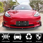 Tesla Model 3 2017– Priekšējā bampera uzlika Lip V1 (2017-2023, oglekļa šķiedra) foto 2