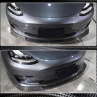Tesla Model 3 2017– Priekšējā bufera lūpa Lip V2 (2017-2023, oglekļa šķiedra) foto 4