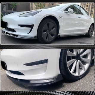 Priekšējā bampera lūpa Lip V5 (2017-2023, Carbon) foto 3
