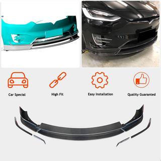 Priekšējā bampera lūpa Lip (2015-2021, oglekļa šķiedra) Tesla Model X 2015– foto 2
