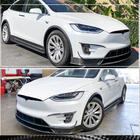 Tesla Model X 2015– Priekšējā bampera lūpa Karbons V3 (2016-2020) foto 5