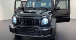 Mercedes G class W465 2025– Radiatora režģa rāmis Carbon V1 foto 1