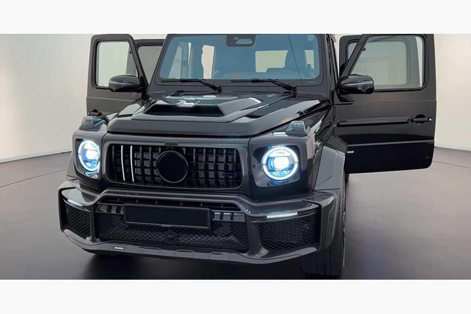 Mercedes G class W465 2025– Radiatora režģa rāmis Carbon V1 Image