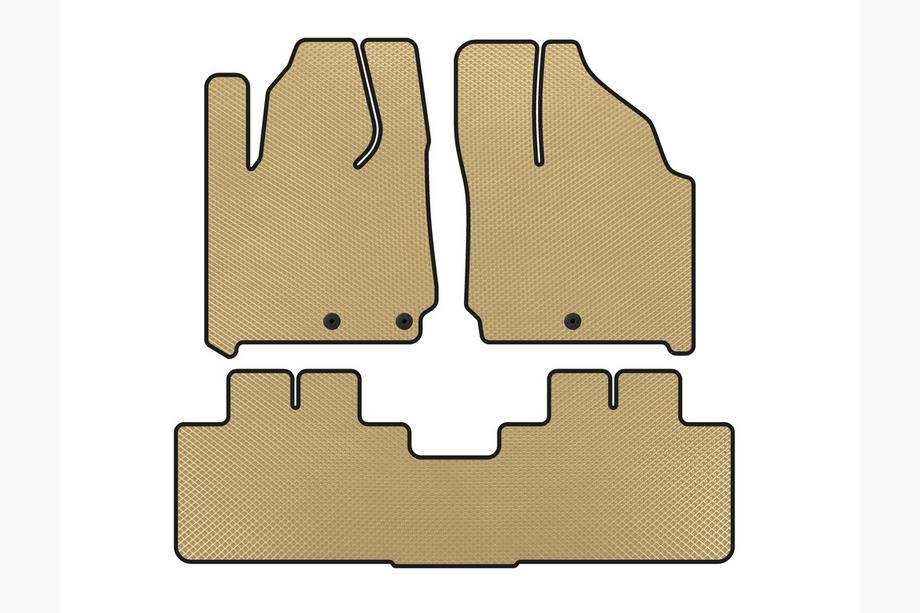 Cadillac SRX 2010–2016 EVA salona paklāji (Bēši) Image