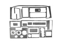Volkswagen T4 Transporter 1990–2003 Paneļa uzlikas (1996-1999) Titāns foto 5