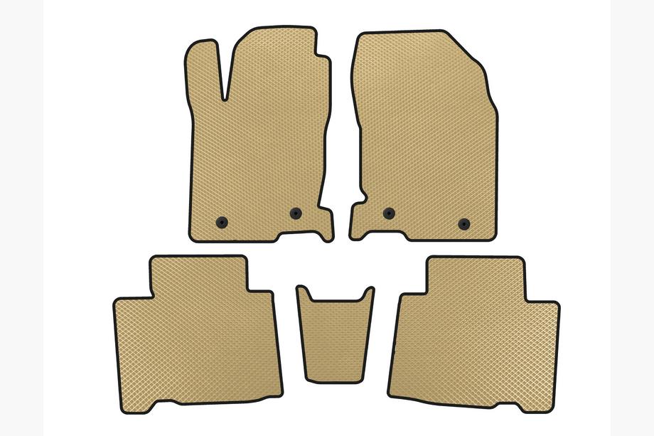 Lexus NX 2014–2021 EVA salona paklāji (Bēši) Image
