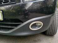 Nissan Qashqai 2010–2014 Miglas lukturu ārējā apmale (2 gab., nerūsējošais tērauds) foto 1