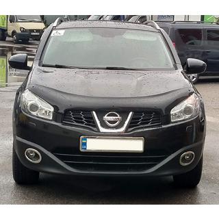 Miglas lukturu ārējā apmale (2 gab., nerūsējošais tērauds) Nissan Qashqai 2010–2014 foto 3
