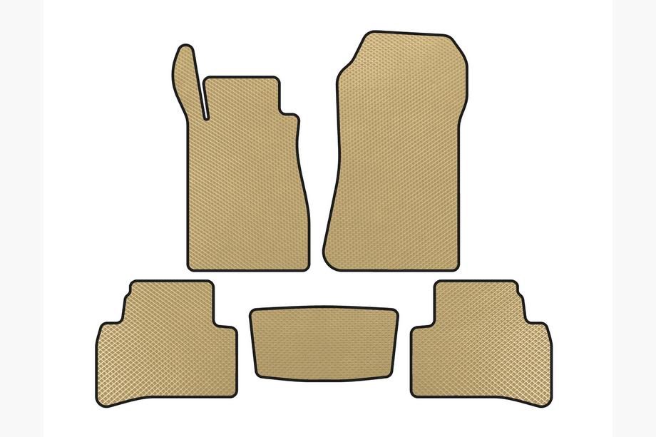 Mercedes CLK W208 1997–2002 EVA salona paklāji (Kupeja, bēši) Image