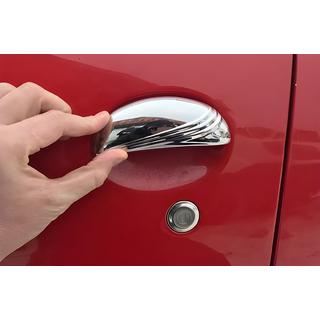 Durvju rokturu uzlikas (4 gab., nerūsējošais tērauds) Toyota Aygo 2007–2014 foto 1