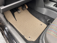 Volkswagen Polo 2001–2009 EVA salona paklājiņi (HB, 3/5 durvju, bēši) foto 1