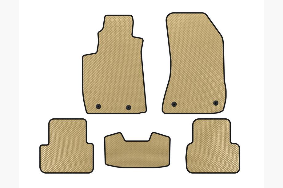 Alfa Romeo 159 2005–2011 EVA auto paklājiņi V-2 (Bēšs) Image