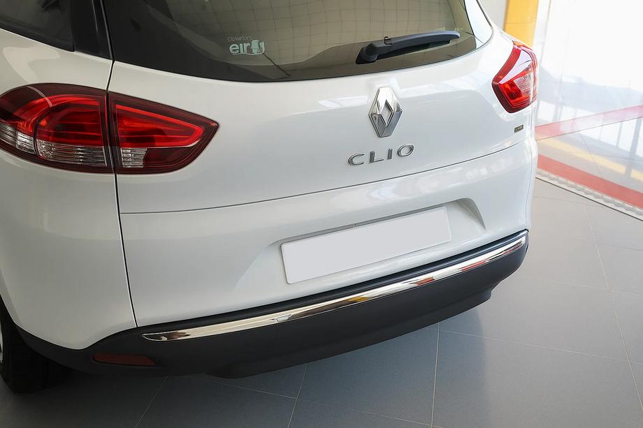 Renault Clio IV 2012–2019 Bampera aizsargmala (SW, nerūsējošais tērauds) Image