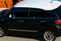 Fiat 500/500L 2013–2022 Logu līstes (6 gab., nerūsējošais tērauds) foto 9