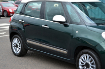 Fiat 500/500L 2013–2022 Logu līstes (6 gab., nerūsējošais tērauds) foto 3