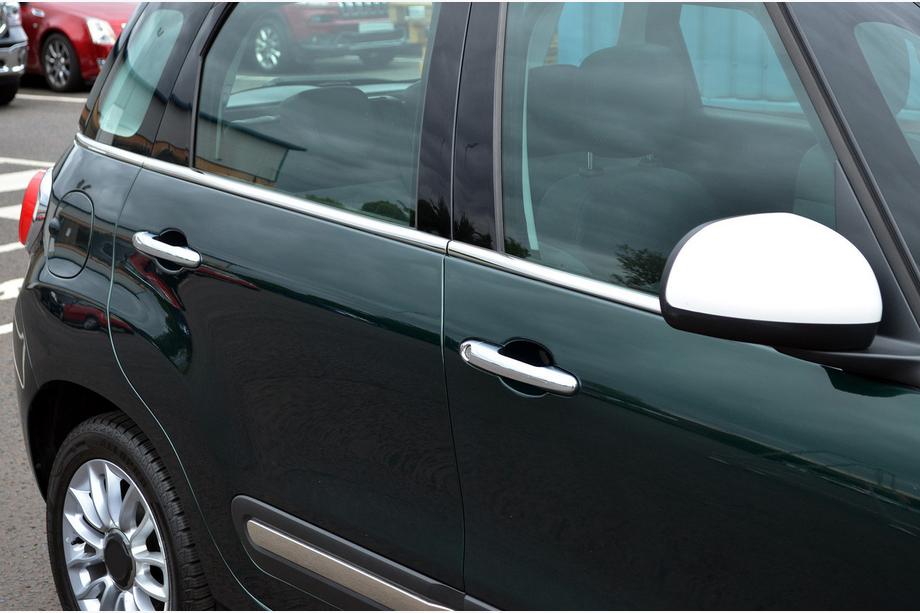 Fiat 500/500L 2013–2022 Logu līstes (6 gab., nerūsējošais tērauds) Image