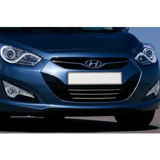 Radiatora režģa uzlikas (3 gab., nerūsējošais tērauds) Hyundai I-40 2011–2019 foto 1