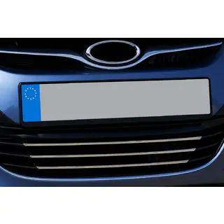 Radiatora režģa uzlikas (3 gab., nerūsējošais tērauds) Hyundai I-40 2011–2019 foto 3