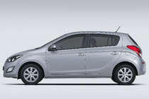 Hyundai I-20 2012–2014 Durvju rokturu uzlikas (4 gab., nerūs.) Carmos - turku teras foto 1