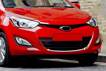 Hyundai I-20 2012–2014 Radiatora režģa apmale (nerūsējošais tērauds) foto 1