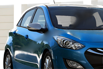 Hyundai I-30 2012–2017 Spoguļu uzlikas bez pagrieziena rādītāja (2 gab., nerūs. tērauds) foto 1