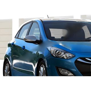 Spoguļu uzlikas bez pagrieziena rādītāja (2 gab., nerūs. tērauds) Hyundai I-30 2012–2017 foto 1