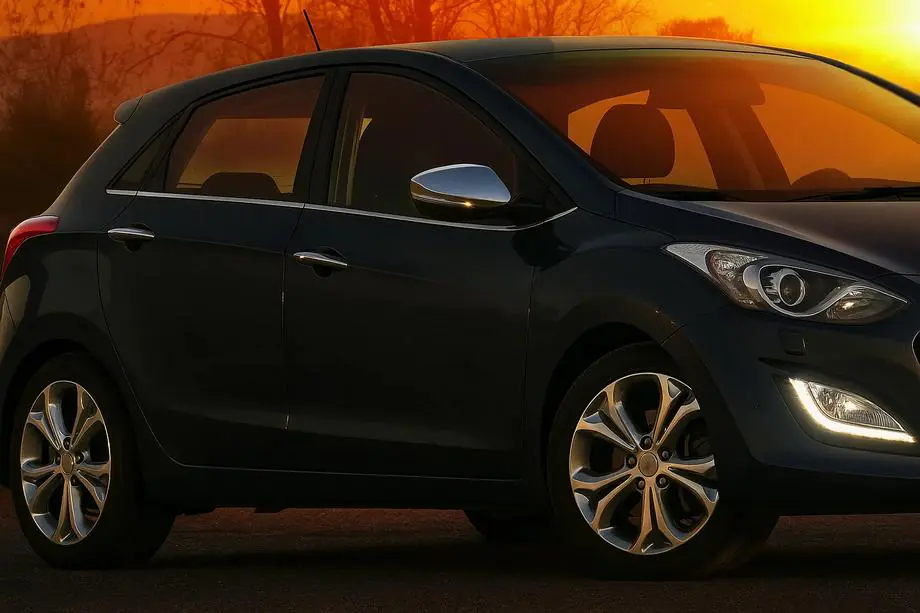 Hyundai I-30 2012–2017 Sānu loga līste (HB, nerūsējošais tērauds) Image