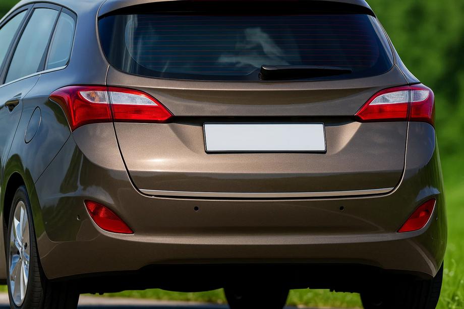 Hyundai I-30 2012–2017 Bagāžnieka malas uzlika (SW, nerūsējošais tērauds) Image