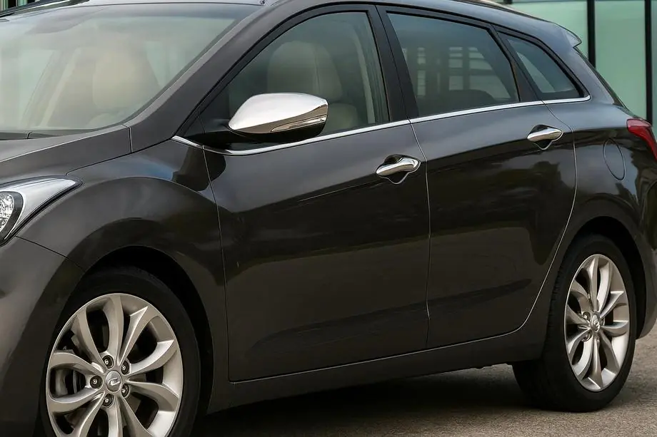 Hyundai I-30 2012–2017 Sānu logu līstes (SW, nerūsējošais tērauds) Image