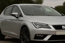 Seat Leon 2013–2020 Spoguļu uzlikas (2 gab., nerūsējošais tērauds) foto 1
