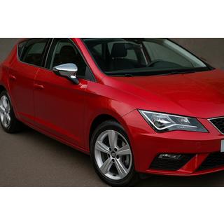 Spoguļu uzlikas (2 gab., nerūsējošais tērauds) Seat Leon 2013–2020 foto 2