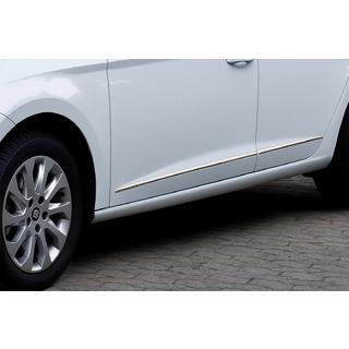 Durvju moldingi (4 gab., nerūsējošais tērauds) Seat Leon 2013–2020 foto 1