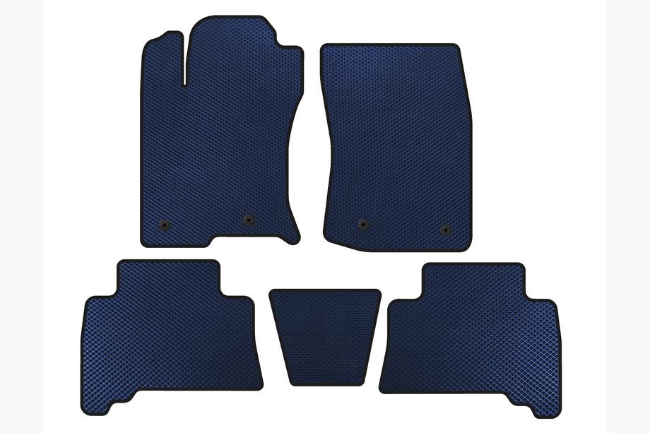 Toyota 4Runner 2009–2024 EVA paklājiņu komplekts (2009-2014, Zils) Image