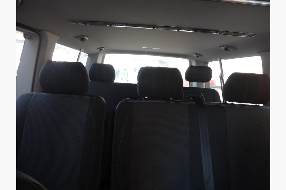 Volkswagen T5 Transporter 2003–2010 Autosēdekļu pārvalki (mākslīgā āda↗audums, Premium) Pilns salons ↗ priekšējie (2↗1) Foto 7