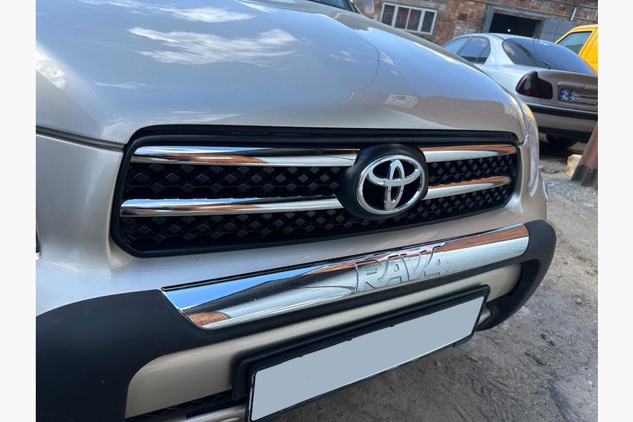Toyota Rav 4 2006–2013 Radiatora restes uzlikas 2006-2010 (4 gab., nerūsējošais tērauds) Foto 1