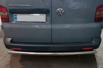 Volkswagen T5 Transporter 2003–2010 Aizmugurējais aizsargstienis AK002 (nerūsējošais tērauds) foto 1