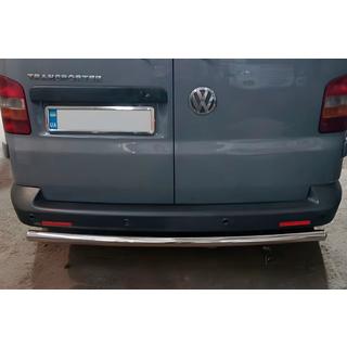 Aizmugurējais aizsargstienis AK002 (nerūsējošais tērauds) Volkswagen T5 Transporter 2003–2010 foto 1